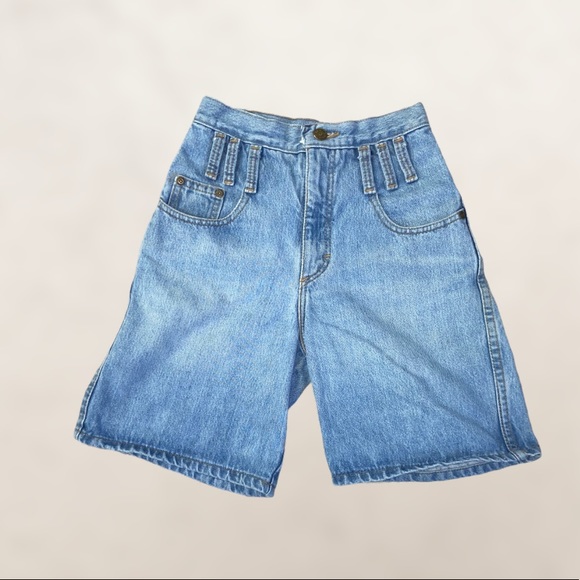 Vintage Zena Denim high waisted dodge shorts - Picture 2 of 10